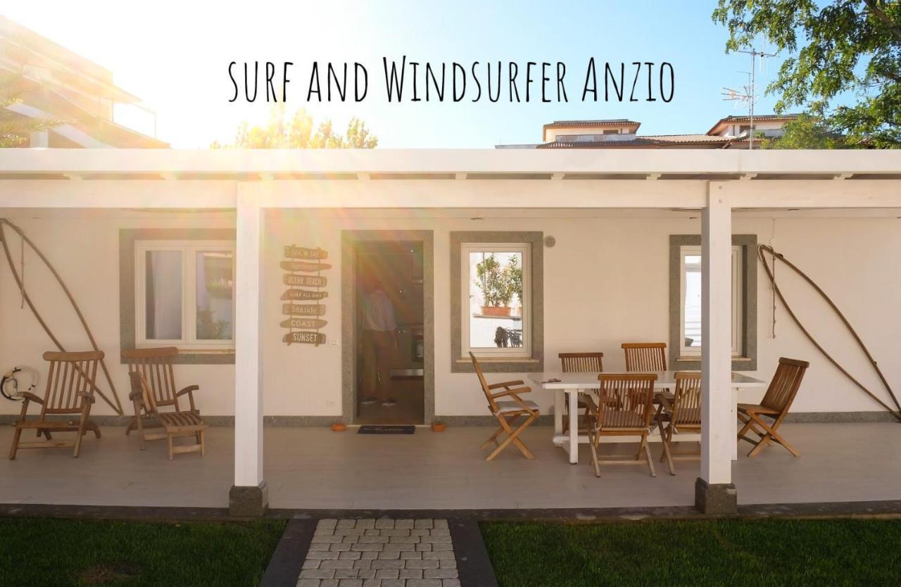 Surf And Windsurfer House Anzio Apartment Exterior foto