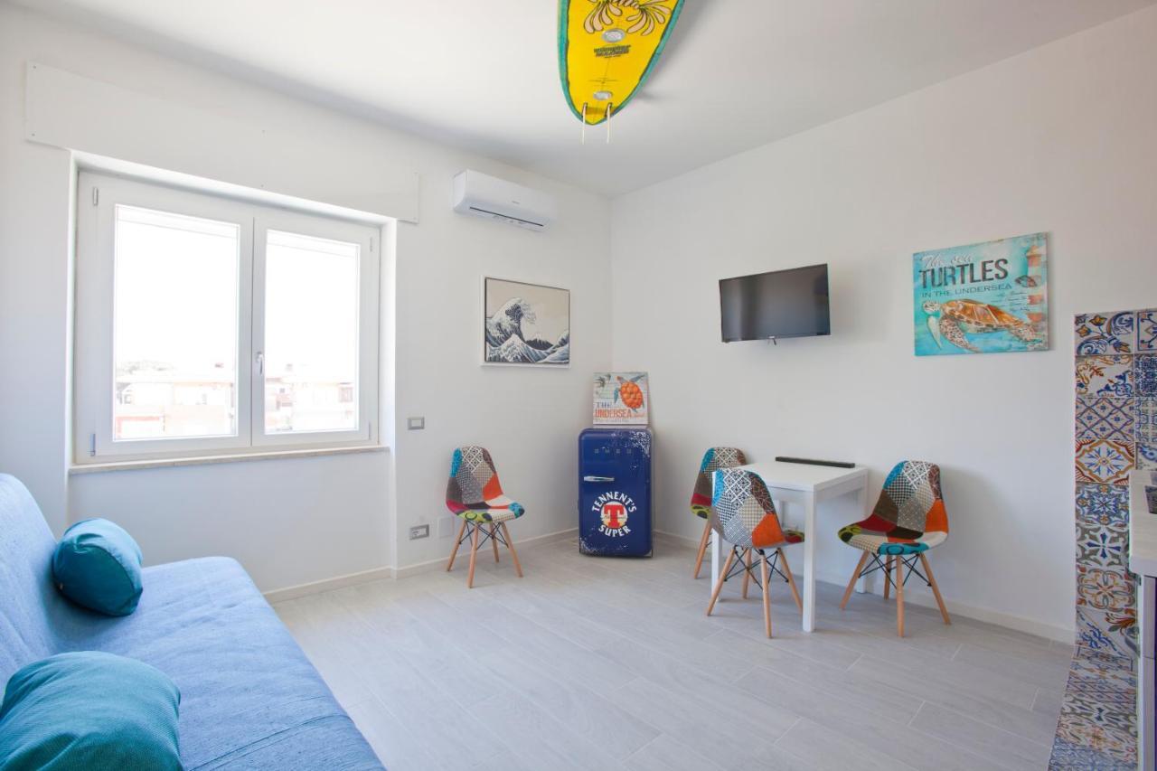 Surf And Windsurfer House Anzio Apartment Exterior foto