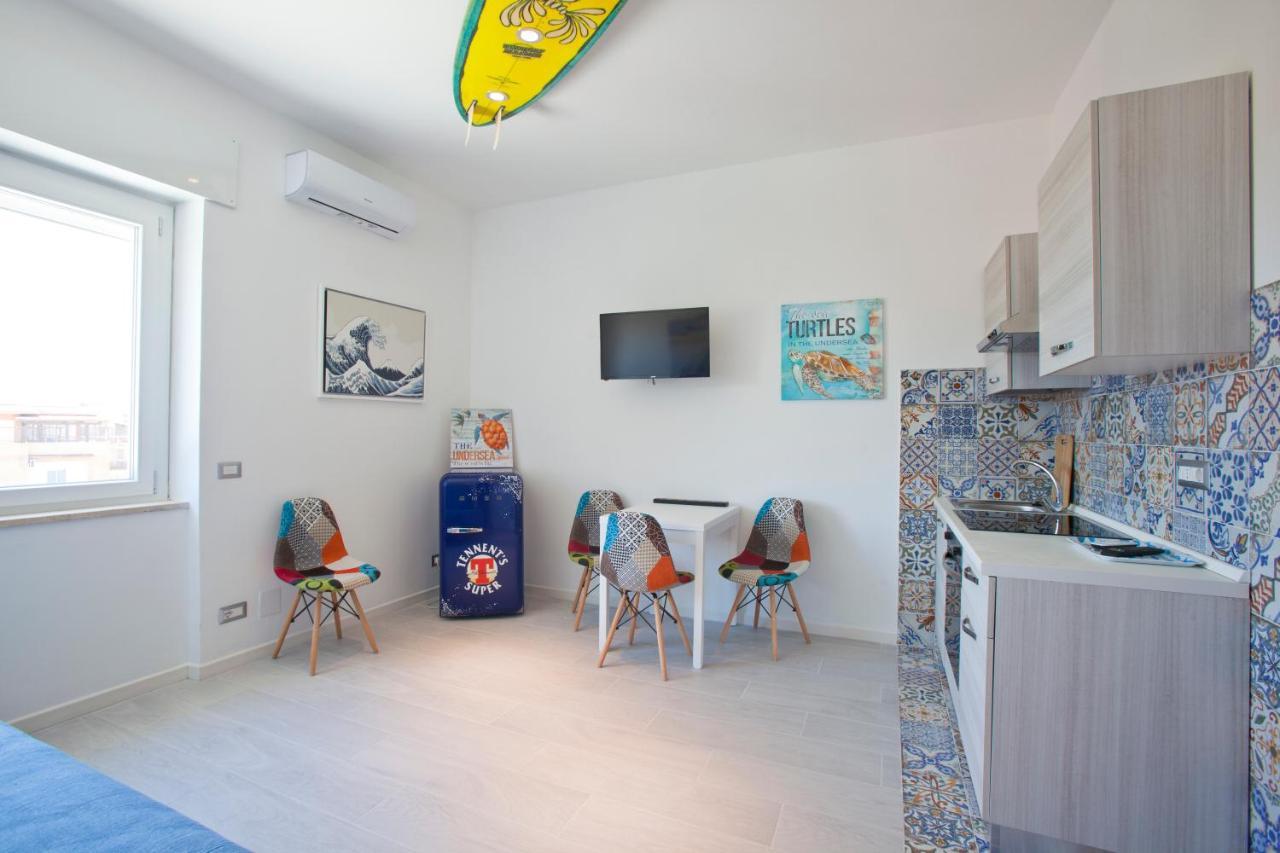 Surf And Windsurfer House Anzio Apartment Exterior foto