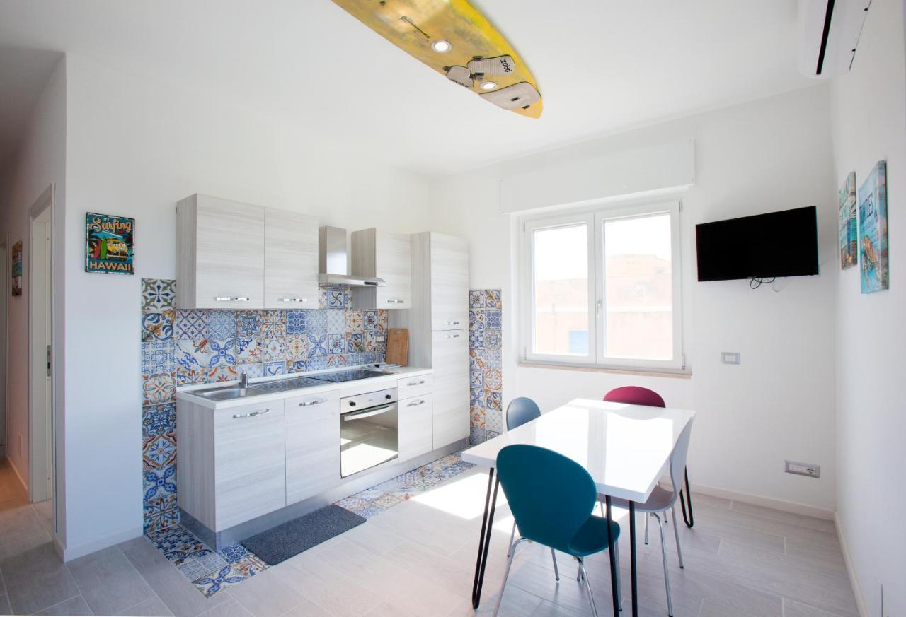 Surf And Windsurfer House Anzio Apartment Exterior foto