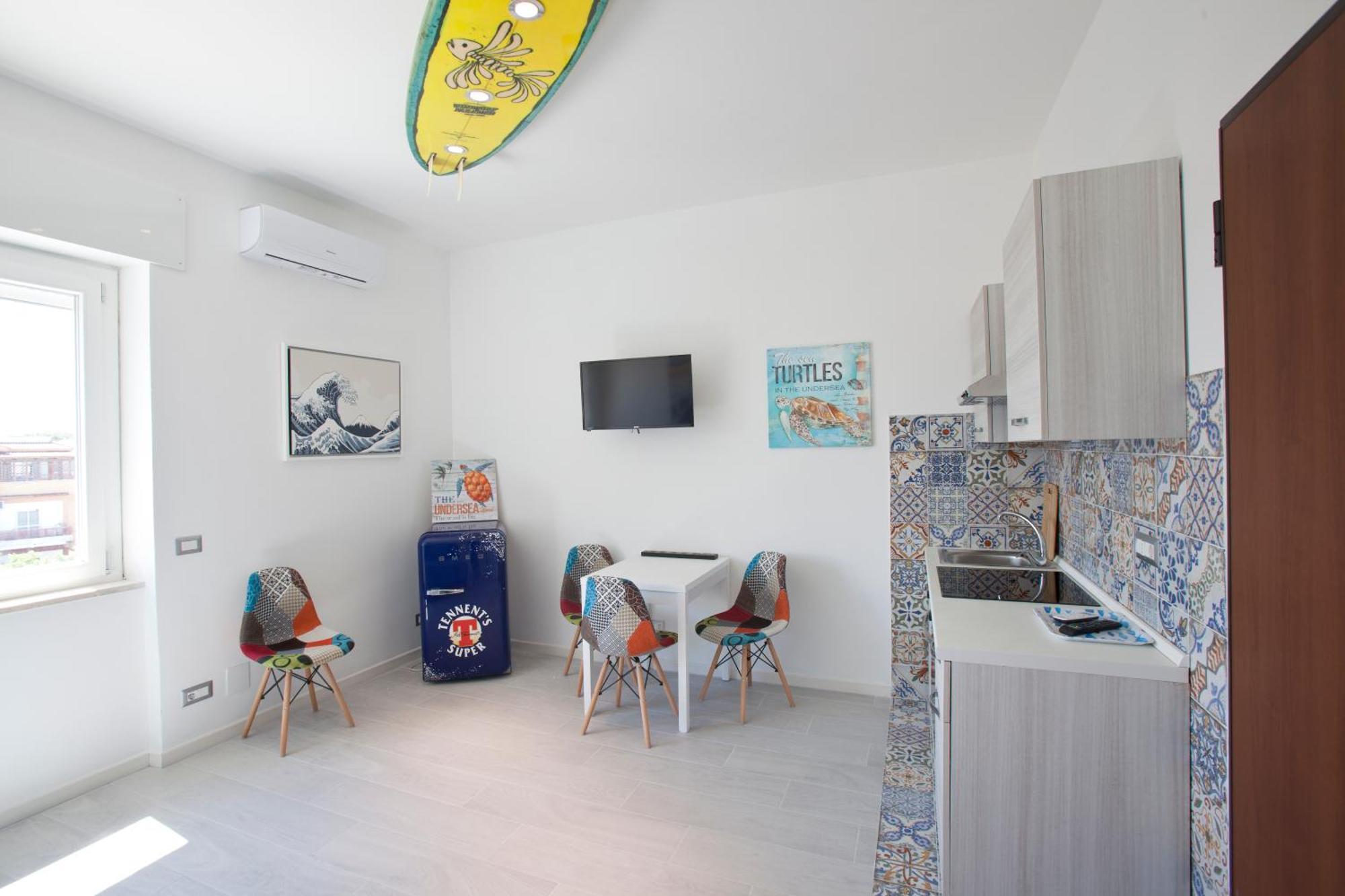 Surf And Windsurfer House Anzio Apartment Exterior foto
